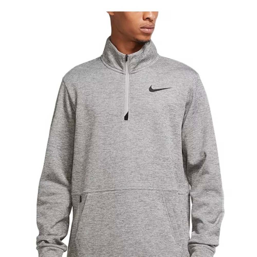 Nike Gray Quarter-Zip Pullover Men’s XXL Tall